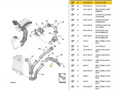 Recambio de tubo intercooler para peugeot 308 sw ii (lc_, lj_, lr_, lx_, l4_) 1.5 bluehdi 130 referencia OEM IAM 9810958280 9810