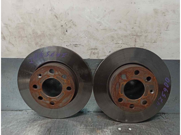 Replacement front brake disc for Opel Corsa C 1.0 12V CAT (Z 10 XE / LW3) OEM IAM reference 4249F0 
