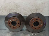 Replacement front brake disc for Opel Corsa C 1.0 12V CAT (Z 10 XE / LW3) OEM IAM reference 4249F0 