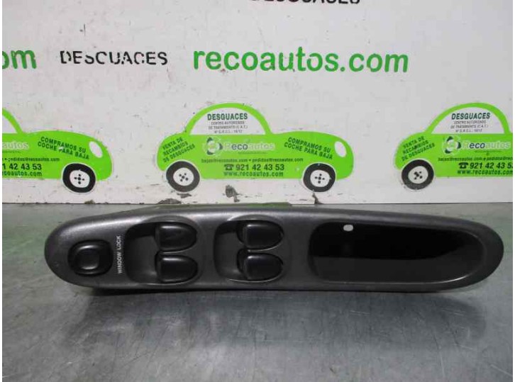 Replacement front left window regulator switch for Daewoo Lanos 1.6 CAT OEM IAM reference 620W0530 