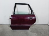 Recambio de puerta trasera izquierda para audi 80 (1991-...) referencia OEM IAM 8A0833051C GRANATE 4 PUERTAS