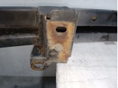 Replacement front bumper reinforcement for Nissan Navara pick-up (D40M) 2.5 dCi CAT OEM IAM reference 501005X33A 