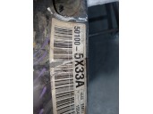 Replacement front bumper reinforcement for Nissan Navara pick-up (D40M) 2.5 dCi CAT OEM IAM reference 501005X33A 
