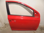 Recambio de puerta delantera derecha para hyundai i20 style referencia OEM IAM 760041J000 ROJA 5 PUERTAS