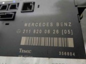 Recambio de modulo electronico para mercedes-benz clase e (w211) berlina 2.2 cdi cat referencia OEM IAM 2118200626 
