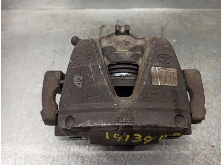 Recambio de pinza freno delantera derecha para peugeot expert furgón pro standard referencia OEM IAM 9805256380 ATE