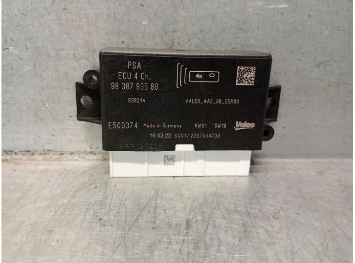 Recambio de modulo electronico para opel corsa f (p2jo) 1.2 (68) referencia OEM IAM 9838793580 9838793580 