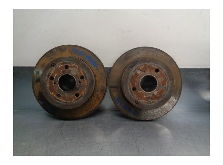 Recambio de disco freno trasero para toyota verso 2.0 d-4d cat referencia OEM IAM 424310F020 