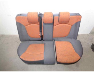 Recambio de asientos traseros para chevrolet matiz 1.0 cat referencia OEM IAM TELA GRIS Y NARANJA 5 PUERTAS