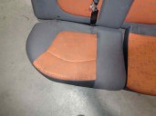 Recambio de asientos traseros para chevrolet matiz 1.0 cat referencia OEM IAM TELA GRIS Y NARANJA 5 PUERTAS