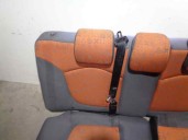 Recambio de asientos traseros para chevrolet matiz 1.0 cat referencia OEM IAM TELA GRIS Y NARANJA 5 PUERTAS