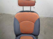 Recambio de asiento delantero derecho para chevrolet matiz 1.0 cat referencia OEM IAM TELA GRIS Y NARANJA 5 PUERTAS