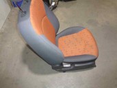 Recambio de asiento delantero derecho para chevrolet matiz 1.0 cat referencia OEM IAM TELA GRIS Y NARANJA 5 PUERTAS