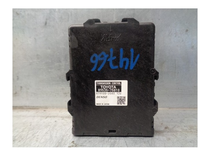 Recambio de centralita cambio automatico para toyota auris 1.8 16v cat referencia OEM IAM 8953575010 0791002543 DENSO