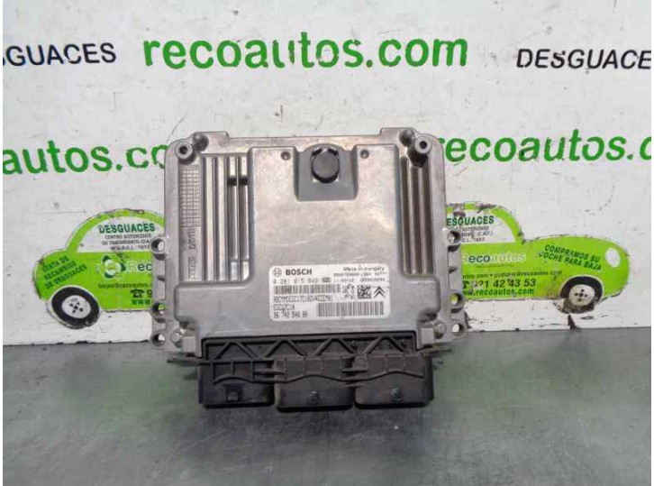 Recambio de centralita motor uce para peugeot 207 hdi referencia OEM IAM 9674254080 0281015849 BOSCH