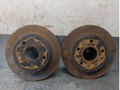 Replacement rear brake disc for Toyota Auris 1.8 16V CAT OEM IAM reference 