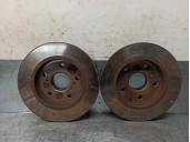 Replacement rear brake disc for Toyota Auris 1.8 16V CAT OEM IAM reference 
