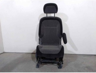 Recambio de asiento delantero derecho para citroën berlingo 1.6 16v hdi referencia OEM IAM 8906TV TELA NEFGRA Y GRIS 6 PUERTAS