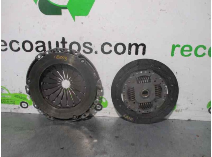 Recambio de kit embrague para citroën c3 hdi 92 sx plus referencia OEM IAM 9661221680 124037610 LUK