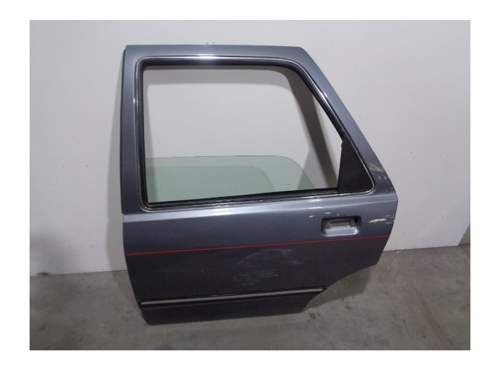 Replacement rear left door for Ford Sierra sedan OEM IAM reference 1661896 DARK GREY 4 DOORS