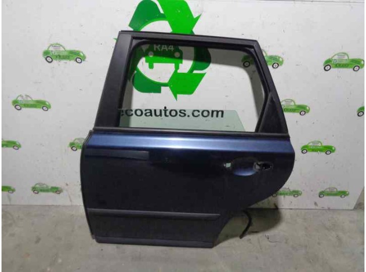 Replacement rear left door for Volvo V50 Estate 1.8 CAT OEM IAM reference 31335469 AZUL OSCURO 5 PUERTAS