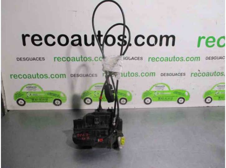 Recambio de cerradura puerta delantera izquierda para nissan note (e11e) 1.4 cat referencia OEM IAM 805019U10B 3 PINES 5 PUERTAS