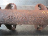 Recambio de colector escape para fiat ducato caja cerrada 11 (desde 03.02) 2.3 jtd cat referencia OEM IAM 504092113 