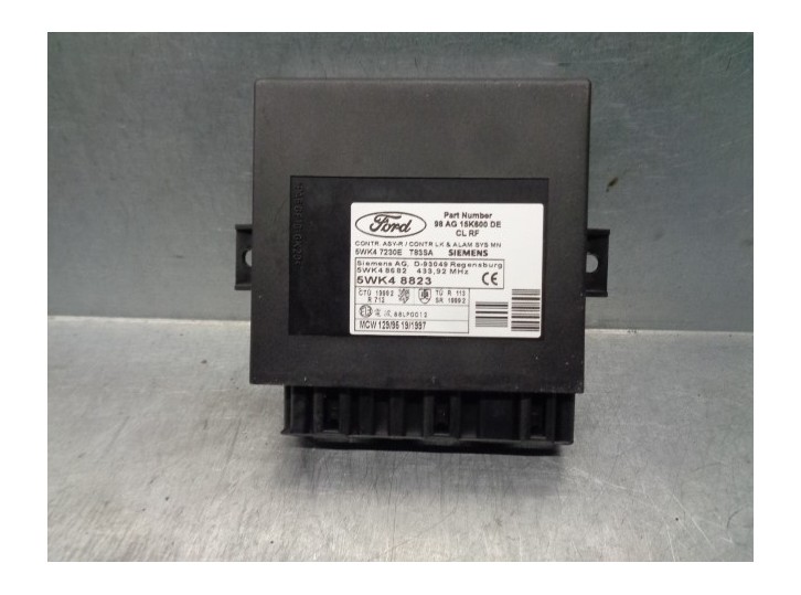 Recambio de centralita cierre para ford focus berlina (cak) 1.6 16v cat referencia OEM IAM 98AG15K600DE  