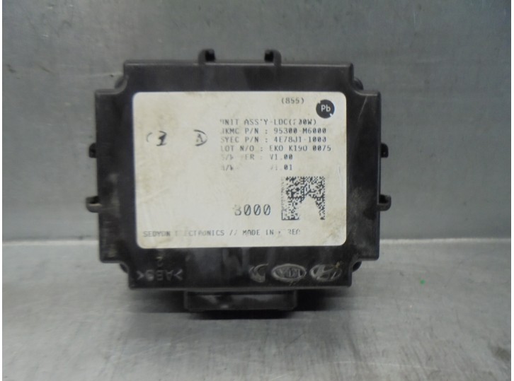 Recambio de modulo electronico para kia xceed 1.0 tgdi cat referencia OEM IAM 95300M6000 4E78J11000 