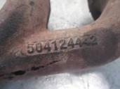 Recambio de colector escape para peugeot boxer caja cerrada (rs3200)(330)(´02) 2.8 hdi referencia OEM IAM 504124442 