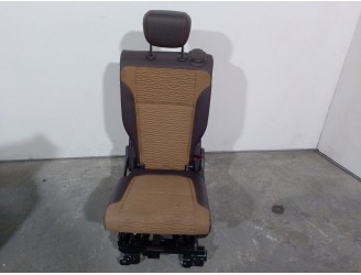 Recambio de asientos trasero izquierdo para opel zafira tourer 1.6 cdti dpf referencia OEM IAM 2302770 TELA Y CUERO MARRON 5 PUE