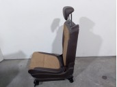 Recambio de asientos trasero izquierdo para opel zafira tourer 1.6 cdti dpf referencia OEM IAM 2302770 TELA Y CUERO MARRON 5 PUE