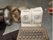 Recambio de cinturon seguridad trasero izquierdo para lexus is 200 (ds2/is2) d-cat referencia OEM IAM 0435028  