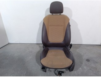Recambio de asiento delantero izquierdo para opel zafira tourer 1.6 cdti dpf referencia OEM IAM 2250408 TELA Y CUERO MARRON 5 PU