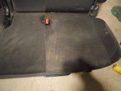 Recambio de asientos traseros para citroën c3 picasso exclusive referencia OEM IAM TELA NEGRA 5 PUERTAS