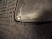 Recambio de asientos traseros para citroën c3 picasso exclusive referencia OEM IAM TELA NEGRA 5 PUERTAS