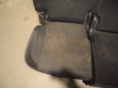 Recambio de asientos traseros para citroën c3 picasso exclusive referencia OEM IAM TELA NEGRA 5 PUERTAS