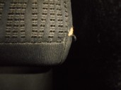 Recambio de asientos traseros para citroën c3 picasso exclusive referencia OEM IAM TELA NEGRA 5 PUERTAS