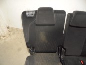 Recambio de asientos traseros para citroën c3 picasso exclusive referencia OEM IAM TELA NEGRA 5 PUERTAS