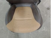 Recambio de asiento delantero izquierdo para opel zafira tourer 1.6 cdti dpf referencia OEM IAM 2250408 TELA Y CUERO MARRON 5 PU