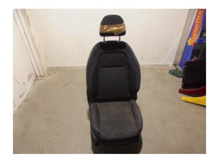 Recambio de asiento delantero derecho para citroën c3 picasso exclusive referencia OEM IAM 3775671 TELA NEGRA 5 PUERTAS