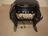 Recambio de asiento delantero derecho para citroën c3 picasso exclusive referencia OEM IAM 3775671 TELA NEGRA 5 PUERTAS