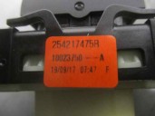 Recambio de mando elevalunas delantero derecho para dacia sandero ii 1.0 sce 75 (b8jc, b8jd) referencia OEM IAM 254217475R 