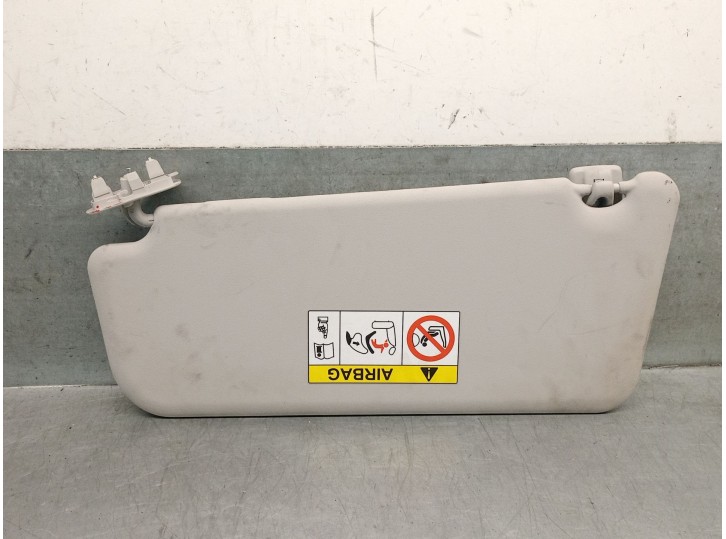 Recambio de parasol derecho para opel vivaro c furgoneta (k0) 1.5 referencia OEM IAM 9809498377 98094981BJ 