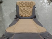 Recambio de asientos trasero izquierdo para opel zafira tourer 1.6 cdti dpf referencia OEM IAM 2303064 TELA Y CUERO MARRON TERCE