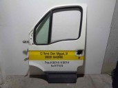 Replacement front left door for Iveco C35 C35S12 OEM IAM reference 842429 WHITE AND YELLOW 5 DOORS