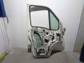 Replacement front left door for Iveco C35 C35S12 OEM IAM reference 842429 WHITE AND YELLOW 5 DOORS
