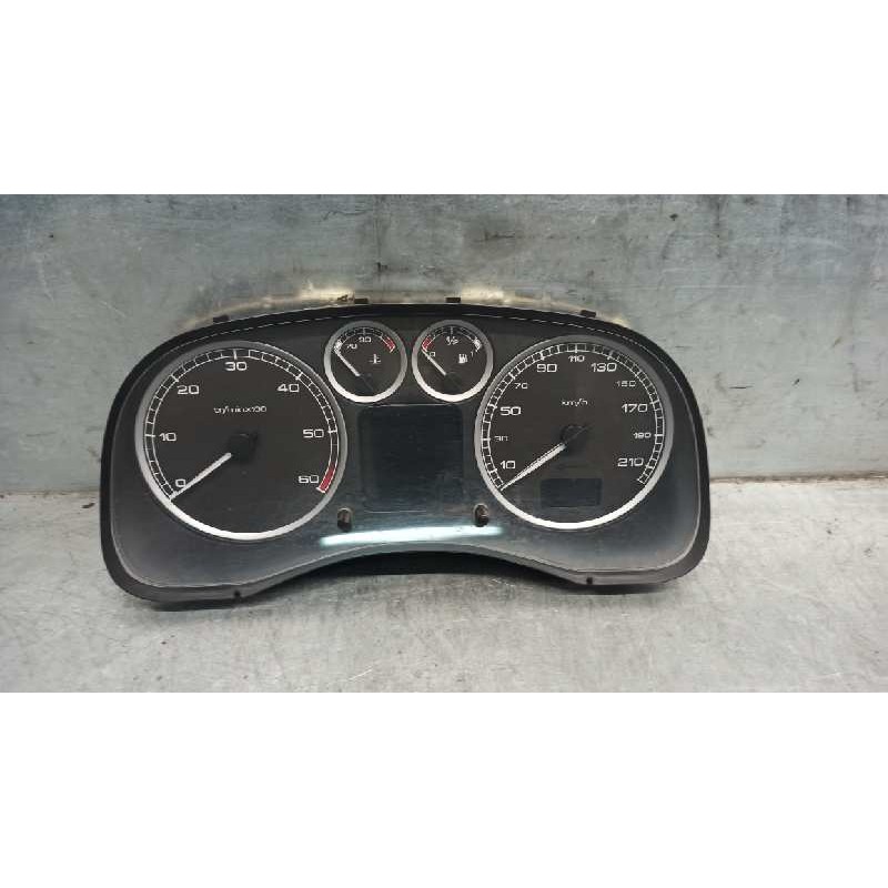 Recambio de cuadro instrumentos para peugeot 307 (s1) 2.0 hdi cat referencia OEM IAM 9646742480 NS51950762 SAGEM