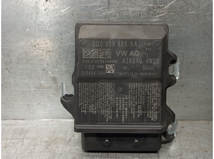 Recambio de centralita airbag para volkswagen passat variant (3g5) 2.0 tdi referencia OEM IAM 3Q0959655BA 225894356 