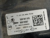 Recambio de faro izquierdo para skoda rapid spaceback (nh1) 1.4 tdi referencia OEM IAM 5JB941015 5JB941017 90019587